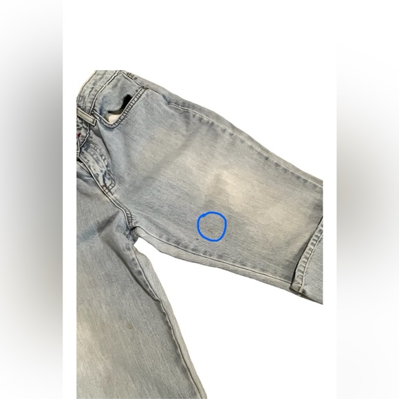 Vintage Y2K Tommy Hillfiger women’s size 8 light-wash straight 32 inseam - Picture 4 of 10